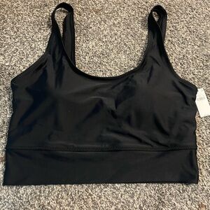 Old Navy Women's Black Swim Top